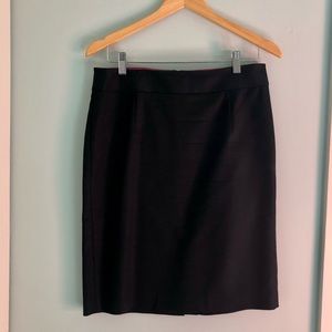 The perfect black pencil skirt from banana republic